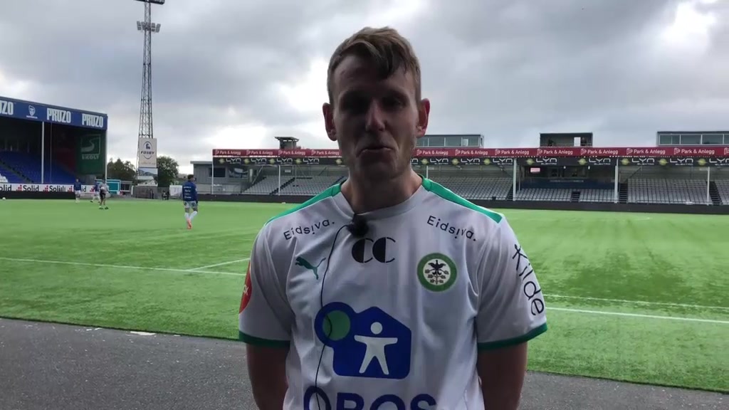Kristian Lønstad Onsrud var glad etter kampen